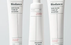 Витаминный осветляющий крем-база для лица Biodance Skin Glow Tone Up Booster