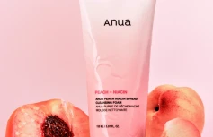 Очищающая пенка для умывания с экстрактом персика ANUA Peach Niacin Spread Cleansing Foam