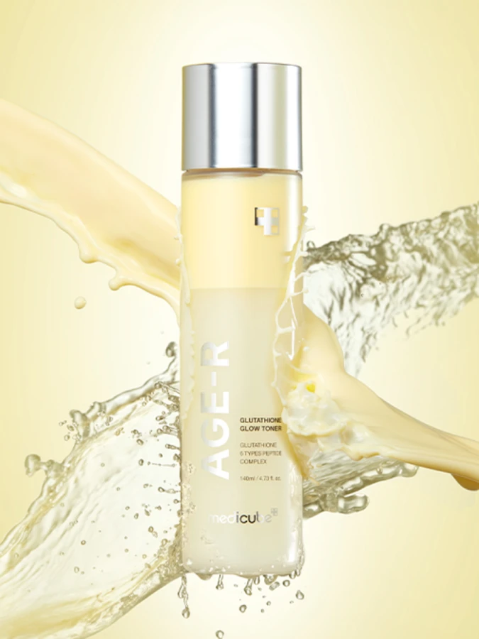Двухфазный осветляющий тонер с глутатионом Medicube AGE-R Glutathione Glow Toner