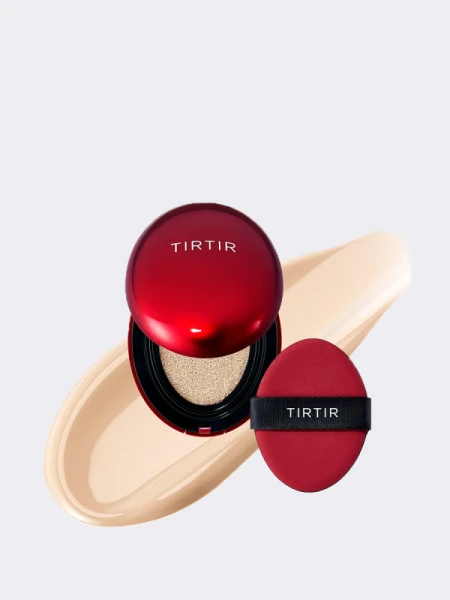 МИНИ Тональный кушон с полуматовым финишем TIRTIR Mask Fit Red Cushion 17N Vanilla МИНИ Тональный кушон с полуматовым финишем TIRTIR Mask Fit Red Cushion 17N Vanilla