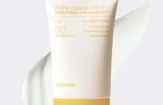 Осветляющий солнцезащитный крем для лица с ниацинамидом Celimax Pore+Dark Spot Brightening Sun Cream SPF50+PA++++