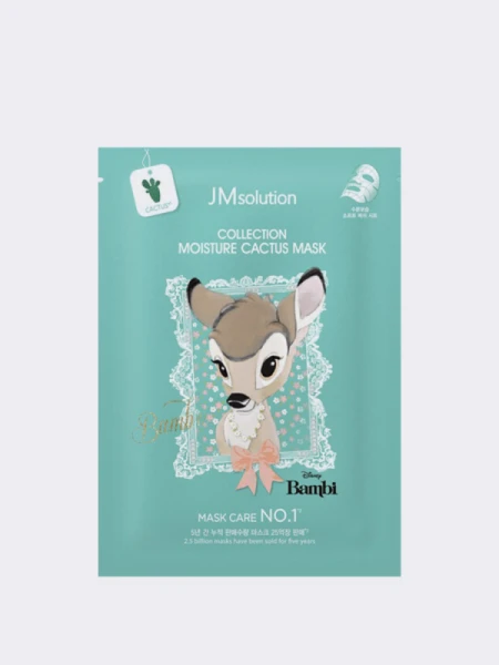 Увлажняющая тканевая маска с экстрактом кактуса JMSolution Disney Collection Moisture Cactus Mask Увлажняющая тканевая маска с экстрактом кактуса JMSolution Disney Collection Moisture Cactus Mask