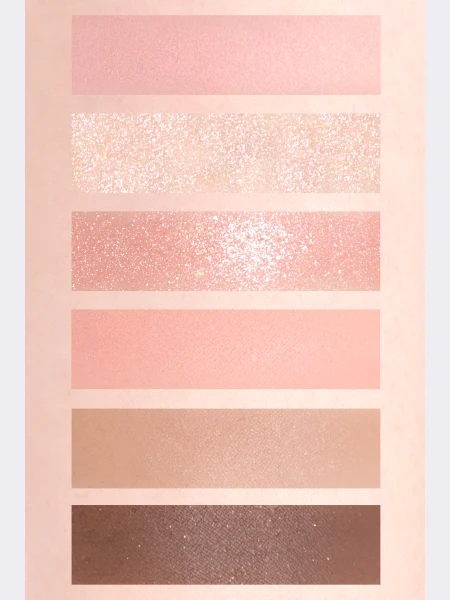 Палетка теней для век AMUSE Eye Vegan Sheer Palette 03 Sheer Peach