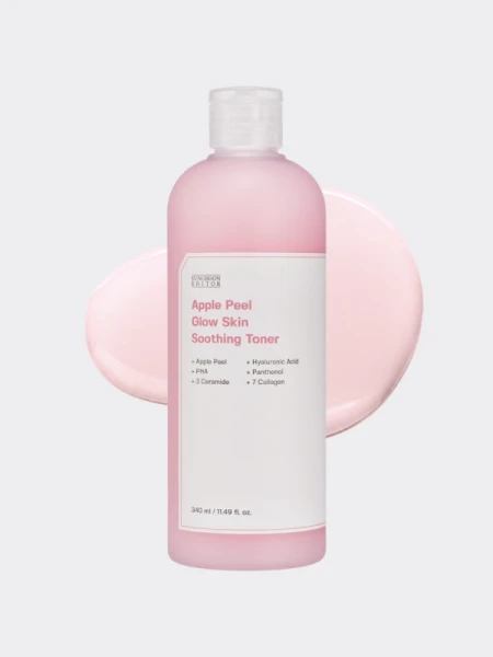 Тонер с экстрактом яблока для сияния кожи Sungboon Editor Apple Peel Glow Skin Soothing Toner
