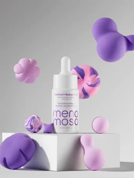 Обновляющая сыворотка с ретинолом и бакучиолом MENOMOSO Retinol + Bakuchiol Blending Age-Defying Concentrate