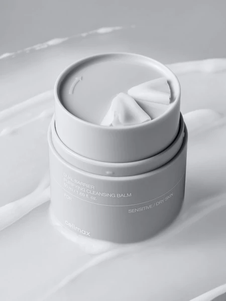 Очищающий гидрофильный бальзам-точилка с керамидами Celimax Dual Barrier Purifying Cleansing Balm