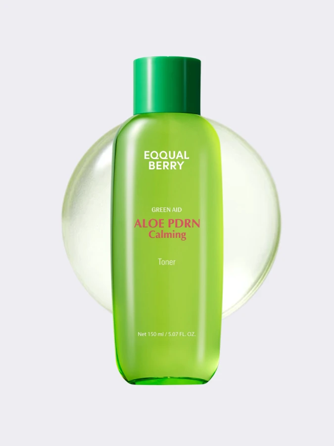 Успокаивающий тонер с алоэ и ПДРН EQQUALBERRY Aloe PDRN Calming Toner