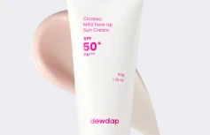 Солнцезащитный крем с тональным эффектом dewdap Cicatea Mild Toneup Suncream