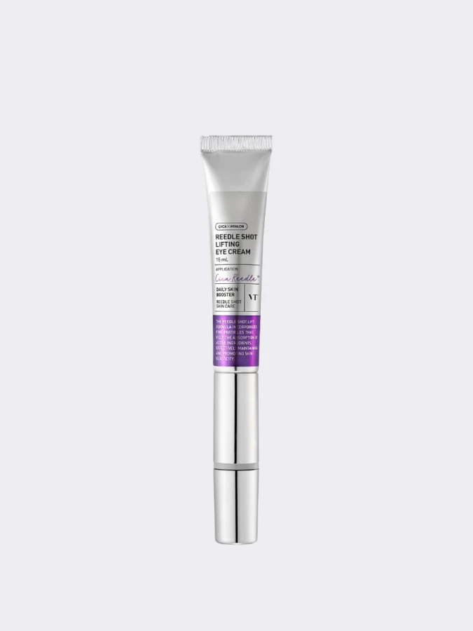 Крем-массажер для век с бакучиолом и спикулами VT Reedle Shot Lifting Eye Cream