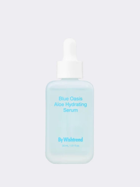 Увлажняющая сыворотка с алоэ By Wishtrend Blue Oasis Aloe Hydrating Serum Увлажняющая сыворотка с алоэ By Wishtrend Blue Oasis Aloe Hydrating Serum
