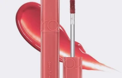 Лёгкий глянцевый тинт в коралловом оттенке rom&nd DEWY·FUL Water Tint 01 In Coral