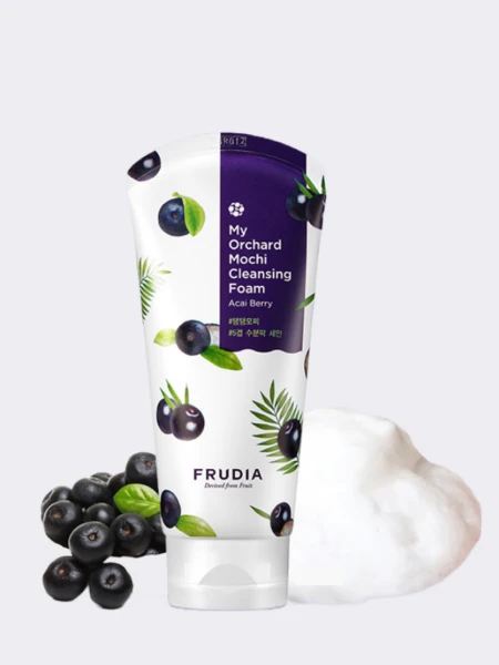 Очищающая пенка-моти с ягодами асаи FRUDIA My Orchard Mochi Cleansing Foam Acai Berry Очищающая пенка-моти с ягодами асаи FRUDIA My Orchard Mochi Cleansing Foam Acai Berry