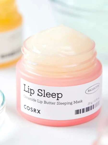 Питательная ночная маска-баттер для губ с керамидами COSRX Balancium Ceramide Lip Butter Sleeping Mask