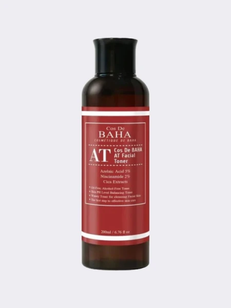 Противовоспалительный тонер с азелаиновой кислотой Cos De BAHA Facial Toner Azelaic Acid AT Противовоспалительный тонер с азелаиновой кислотой Cos De BAHA Facial Toner Azelaic Acid AT
