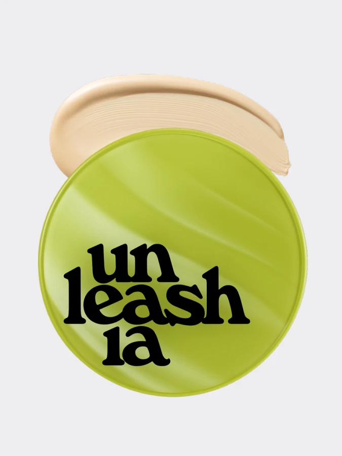 Тональный кушон с сатиновым финишем UNLEASHIA Healthy Green Cushion #21