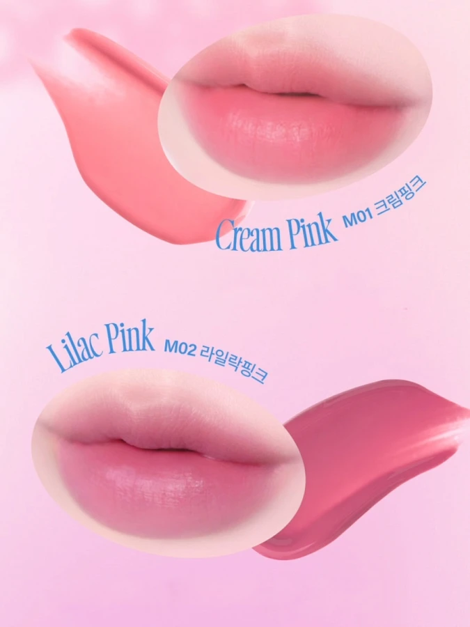 Стойкий тинт для губ с полуматовым финишем fwee Pink Obsession Stay-fit Lip Tint M02 Lilac Pink