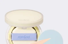 Набор кушонов с матовым финишем в светлом бежевом оттенке rom&nd Nu Zero Cushion Mini Set 02 Pure 21 SPF24 PA++