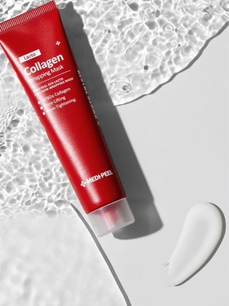 Подтягивающая маска-плёнка для лица с коллагеном MEDI-PEEL Red Lacto Collagen Wrapping Mask Подтягивающая маска-плёнка для лица с коллагеном MEDI-PEEL Red Lacto Collagen Wrapping Mask