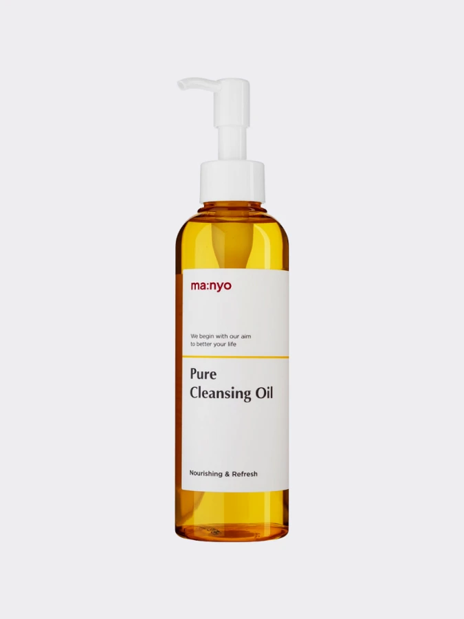 Смягчающее гидрофильное масло с растительными экстрактами Ma:nyo Factory Pure Cleansing Oil