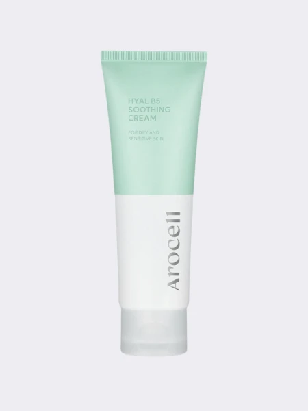 Успокаивающий крем-гель с пантенолом для чувствительной кожи Arocell Hyal B5 Soothing Cream
