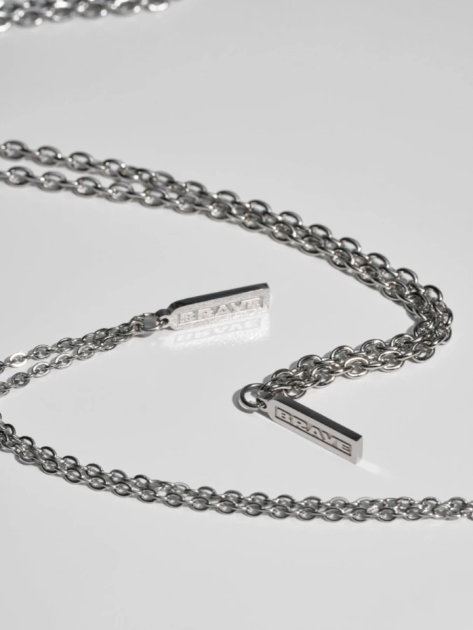 Утолщённая длинная цепочка для бальзама-слайдера BRAYE Multi Strap Bold Long