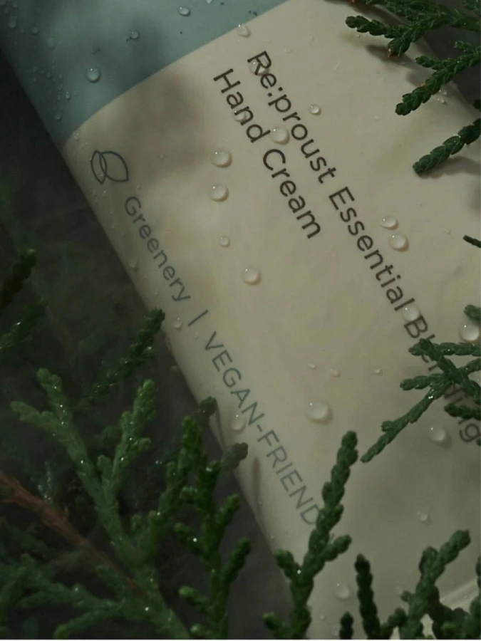 Крем для рук "Сила растений" FRUDIA Re:Proust Essential Blending Hand Cream "Greenery"