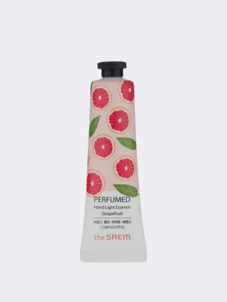 Лёгкий крем-эссенция для рук с ароматом грейпфрута The Saem Perfumed Hand Light Essence Grapefruit Лёгкий крем-эссенция для рук с ароматом грейпфрута The Saem Perfumed Hand Light Essence Grapefruit