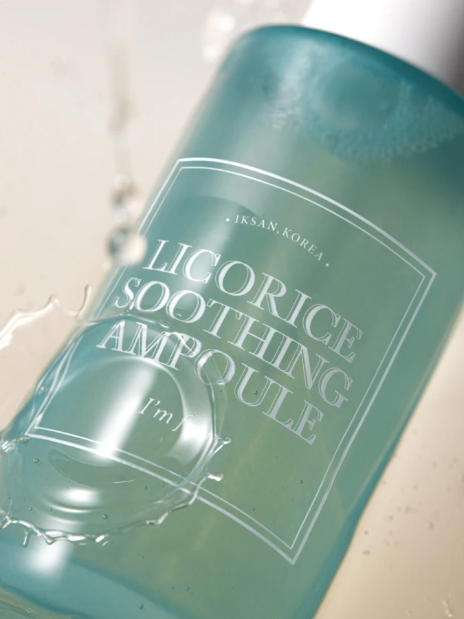 Успокаивающая ампульная сыворотка для лица с экстрактом солодки I'm From Licorice Soothing Ampoule