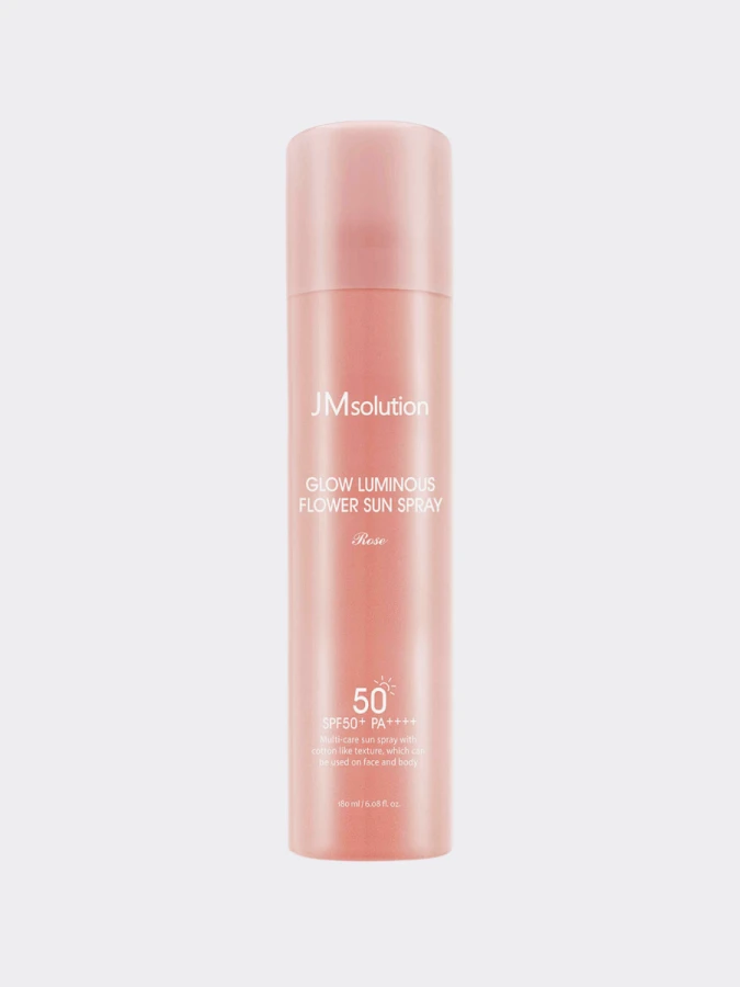 Солнцезащитный спрей JMsolution Glow Luminous Flower Sun Spray SPF50+ PA++++