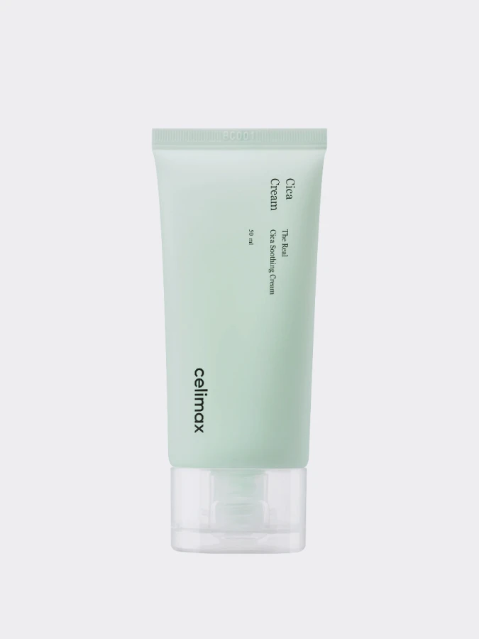Успокаивающий крем с экстрактом центеллы азиатской Celimax The Real Cica Soothing Cream
