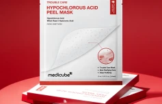 Тканевая пилинг-маска с гипохлоритной кислотой Medicube Hypochlorous Acid Peel Mask