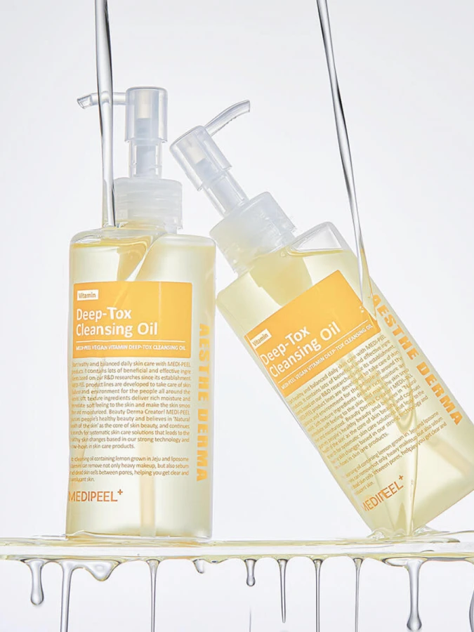 Гидрофильное масло с витаминным комплексом MEDI-PEEL Vegan Vitamin Deep-Tox Cleansing Oil