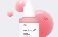 Укрепляющая сыворотка для лица с пептидами и ПДРН Medicube PDRN Pink Peptide Serum
