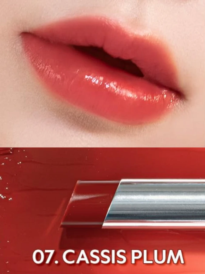 Тающий оттеночный бальзам для губ TIRTIR Waterism Glow Melting Balm 07 Cassis Plum