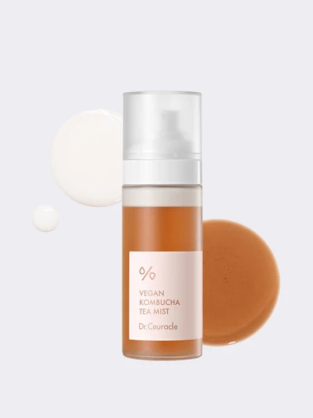 Двухфазный питательный спрей с экстрактом комбучи Dr.Ceuracle Vegan Kombucha Tea Mist