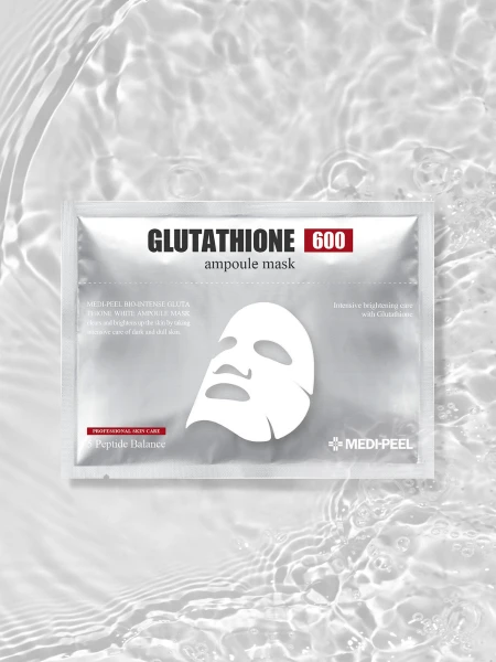Осветляющая тканевая маска с глутатионом MEDI-PEEL Glutathione 600 Ampoule Mask