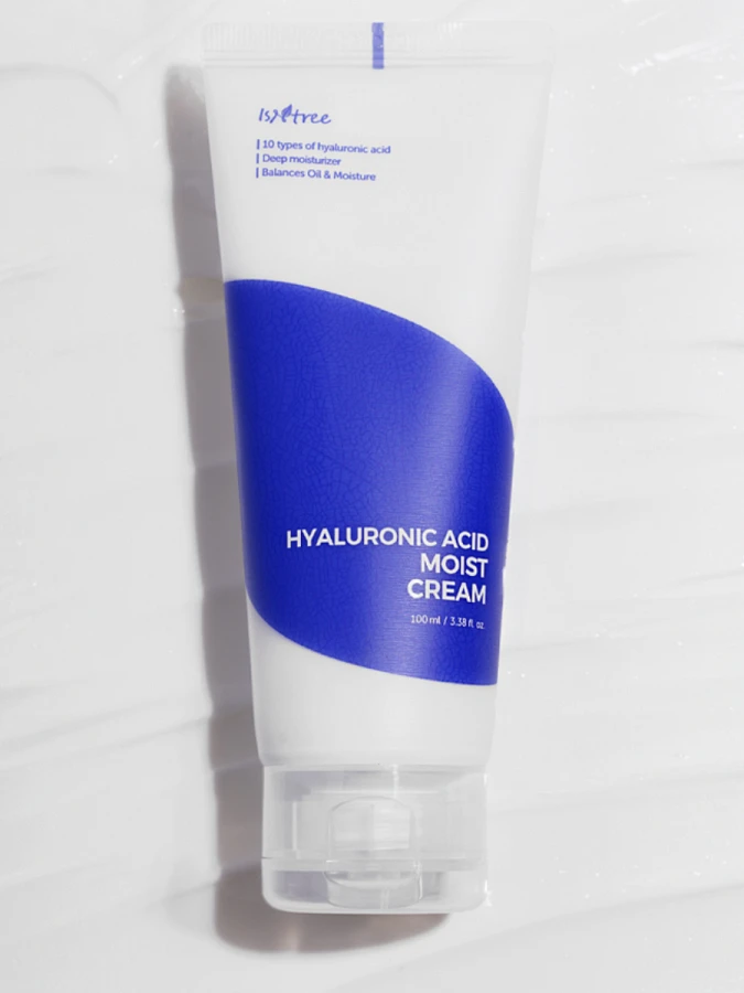 Увлажняющий крем для лица с гиалуроновой кислотой IsNtree Hyaluronic Acid Moist Cream