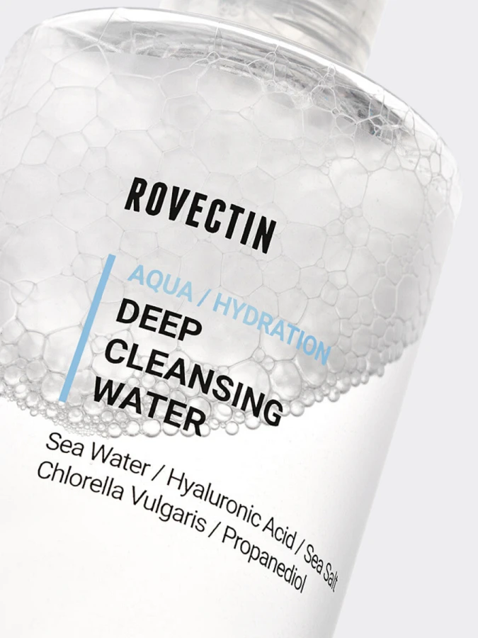 Глубоко очищающая вода ROVECTIN Aqua Deep Cleansing Water
