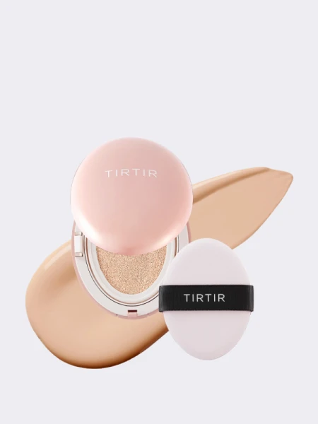 МИНИ Тональный кушон со стойким матовым финишем TIRTIR Mask Fit All-Cover Cushion 17C Porcelain МИНИ Тональный кушон со стойким матовым финишем TIRTIR Mask Fit All-Cover Cushion 17C Porcelain