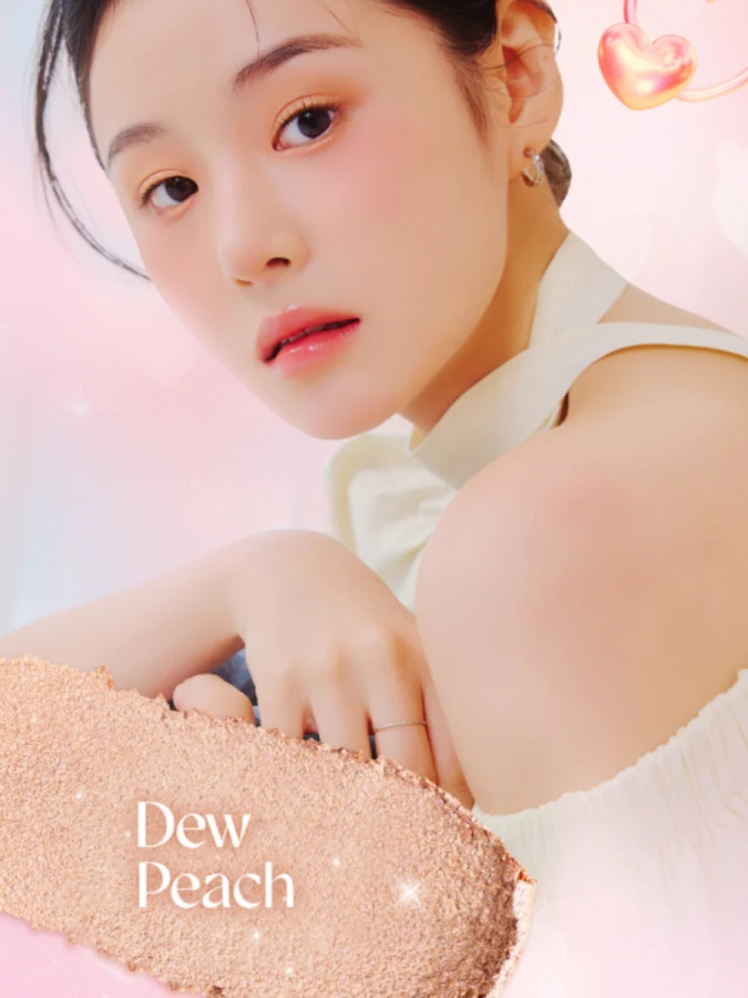 Мерцающие тени для век в формате карандаша INGA Shine Eyes Stick Shadow Dew Peach