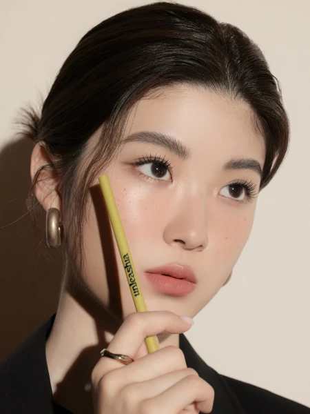 Тонкий карандаш для бровей UNLEASHIA Shaper Defining Eyebrow Pencil N°1 Oatmeal Brown