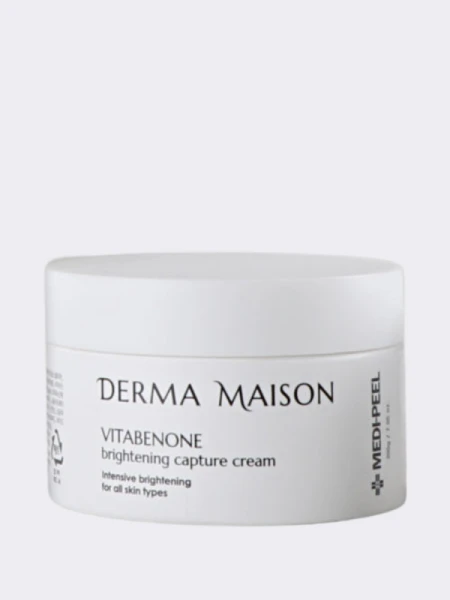 Выравнивающий крем с витаминным комплексом MEDI-PEEL Derma Maison Vitabenone Brightening Cream Выравнивающий крем с витаминным комплексом MEDI-PEEL Derma Maison Vitabenone Brightening Cream