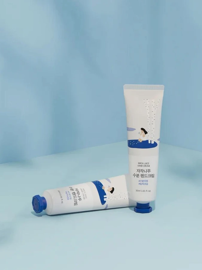 Увлажняющий крем для рук с берёзовым соком Round Lab Birch Juice Hand Cream