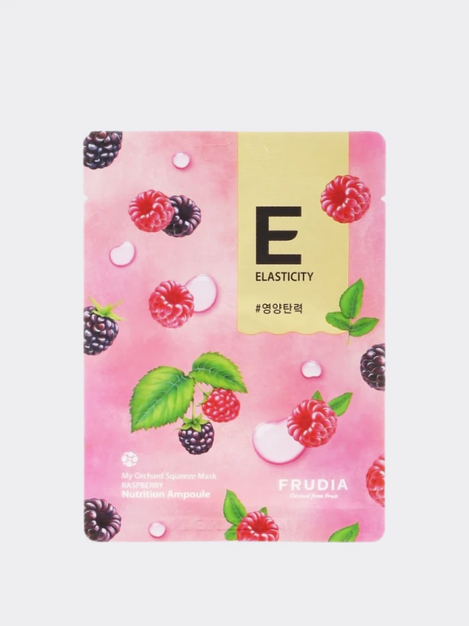 Тонизирующая тканевая маска для лица с малиной FRUDIA My Orchard Squeeze Mask Raspberry