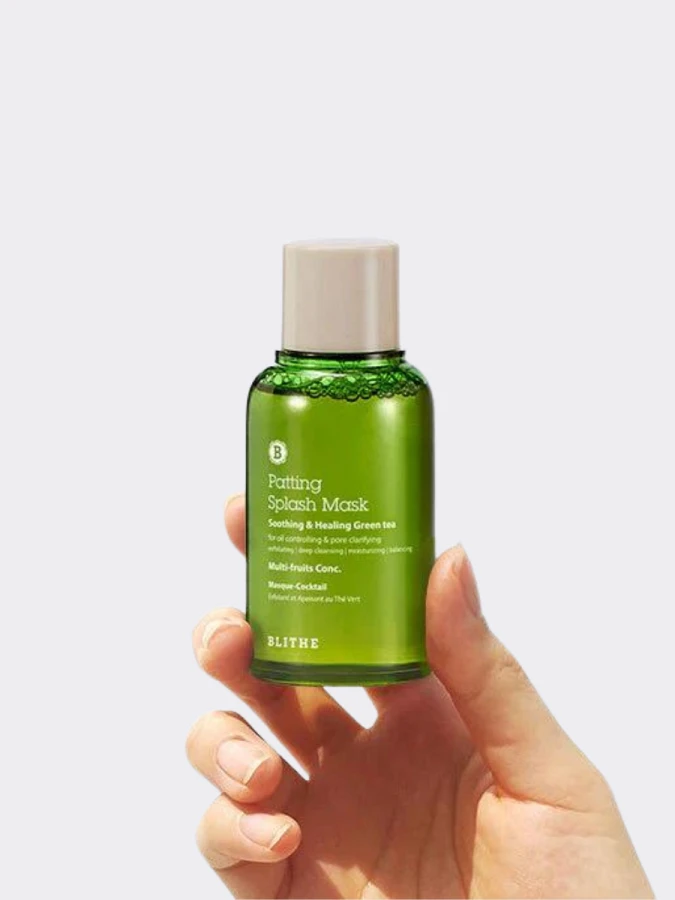 МИНИ Сплэш-маска против воспалений Blithe Soothing&Healing Green Tea Splash Mask