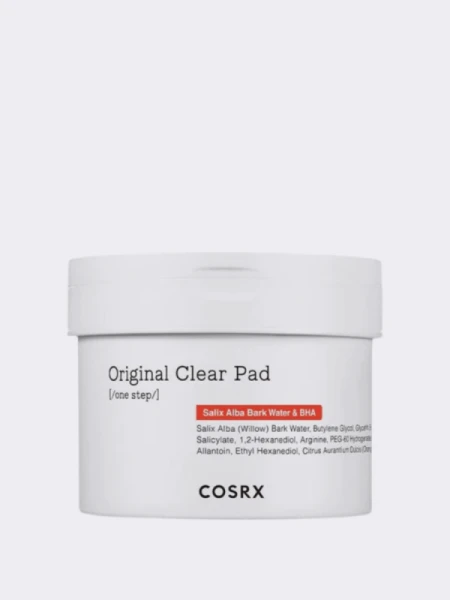 Очищающие подушечки для лица с салициловой кислотой COSRX One step Original Clear Pad Очищающие подушечки для лица с салициловой кислотой COSRX One step Original Clear Pad