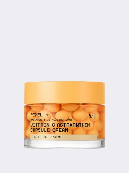 Антиоксидантный капсульный крем с витамином С и астаксантином VT Vitamin C Astaxanthin Capsule Cream