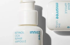 Успокаивающая сыворотка для лица с ретинолом и экстрактом центеллы innisfree Retinol Cica Repair Ampoule