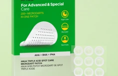 Патчи против воспалений с микроиглами ANUA Triple Acid Spot Care Microdart Patch 12EA