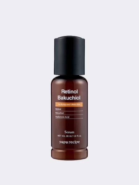 Обновляющая сыворотка для лица с ретинолом и бакучиолом Papa Recipe Renewed Retinol Bakuchiol Serum Обновляющая сыворотка для лица с ретинолом и бакучиолом Papa Recipe Renewed Retinol Bakuchiol Serum